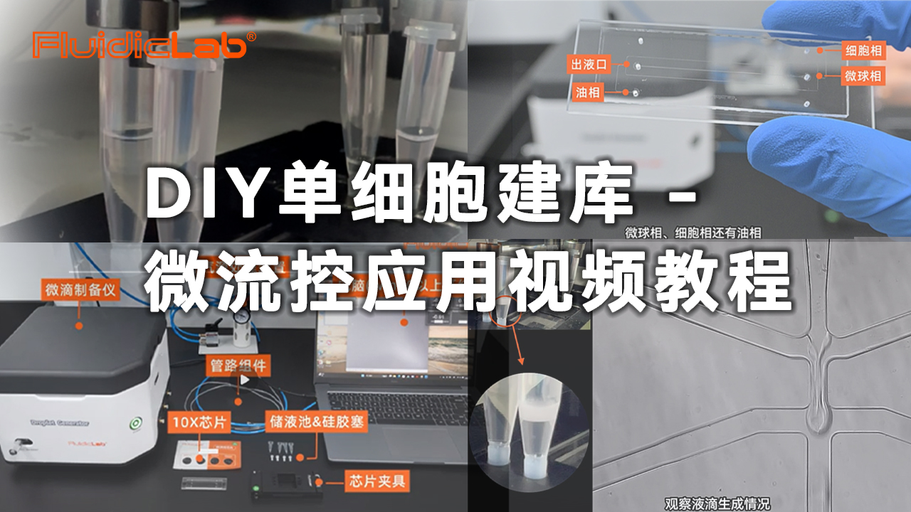 单细胞转录组测序/建库平台-微流控应用实验视频教程