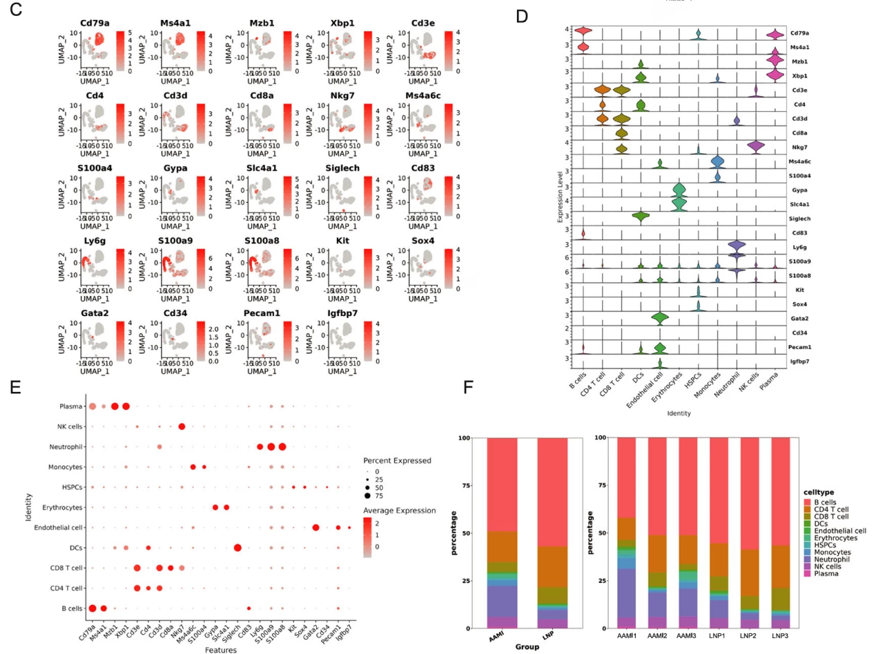 【客户论文导读】一种多价mRNA-LNP疫苗在小鼠猴痘病毒感染模型中引发了强烈的免疫反应并提供了保护插图9 NGS分析