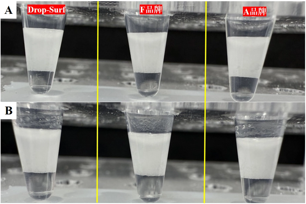 图4 反转录前(A)后(B)对比图